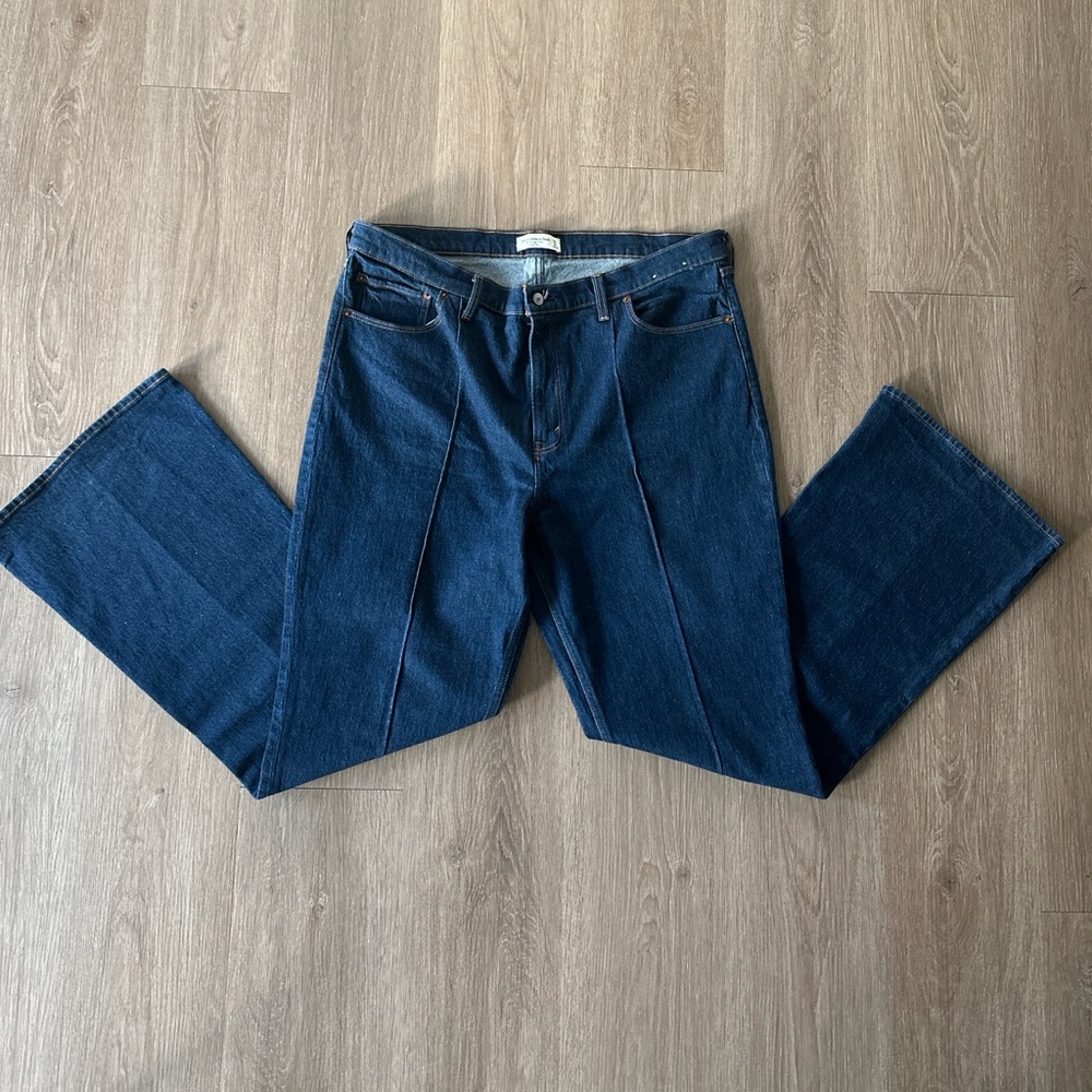 Abercrombie & Fitch Vintage Flare High Rise Jeans – Size 34 / 18L - Picture 4 of 10